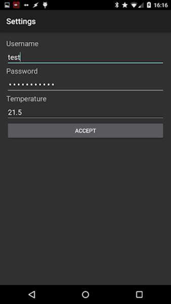 E-thermostaat Plugin for Tasker/Locale Tangkapan skrin 1