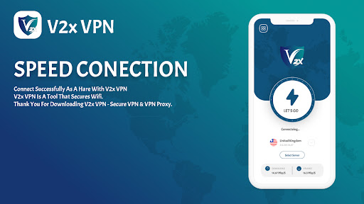 V2xVPN: Fast & Secure VPN स्क्रीनशॉट 2