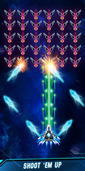 Space shooter - Galaxy attack ภาพหน้าจอ 0