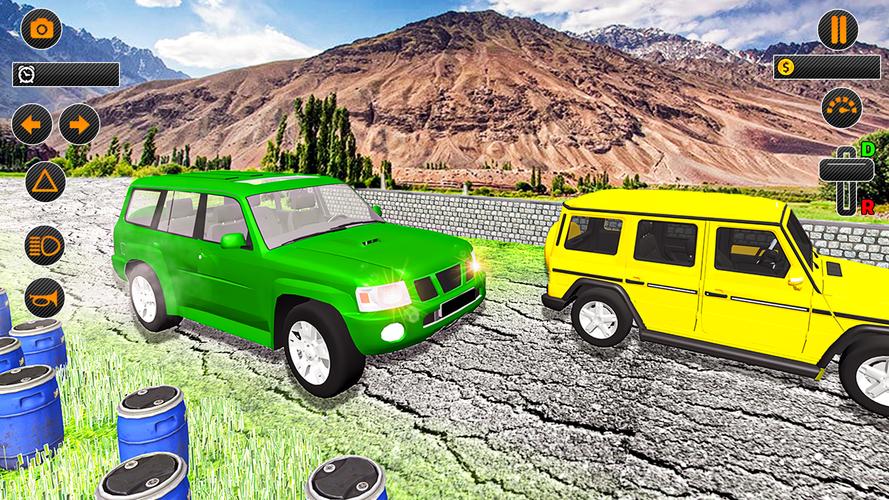 Prado car driving 3D car games স্ক্রিনশট 1