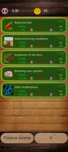 Pig Farm Clicker स्क्रीनशॉट 3