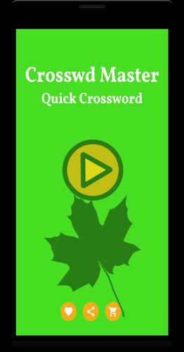 Quick Crossword Master Скриншот 3
