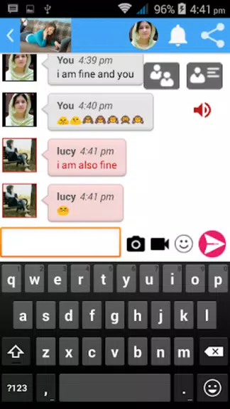 Online Girls Chat with Boys স্ক্রিনশট 2