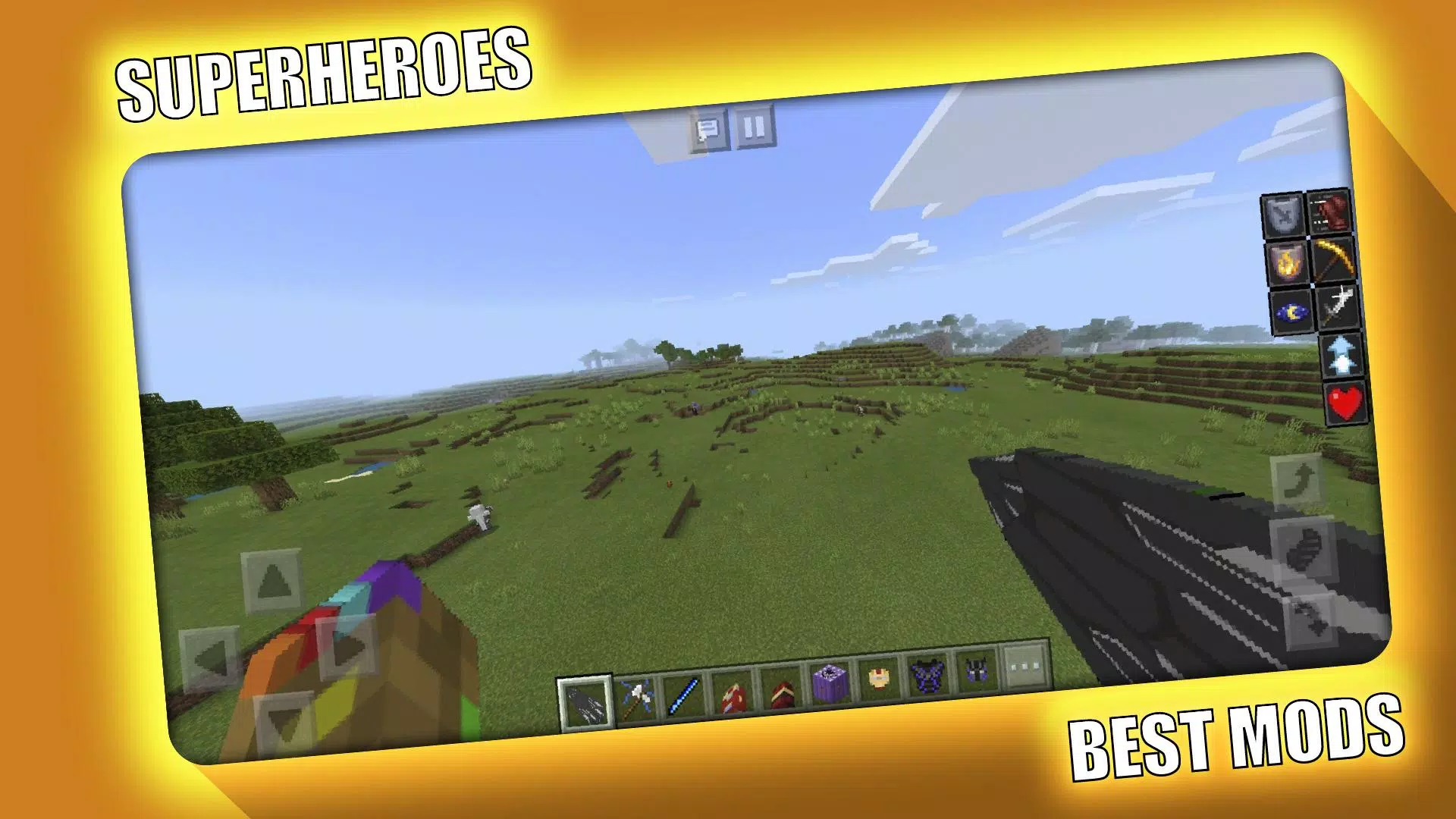 Superheroes Mod for Minecraft স্ক্রিনশট 3