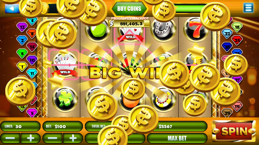 777 Slots Jackpot– Free Casino Zrzut ekranu 1