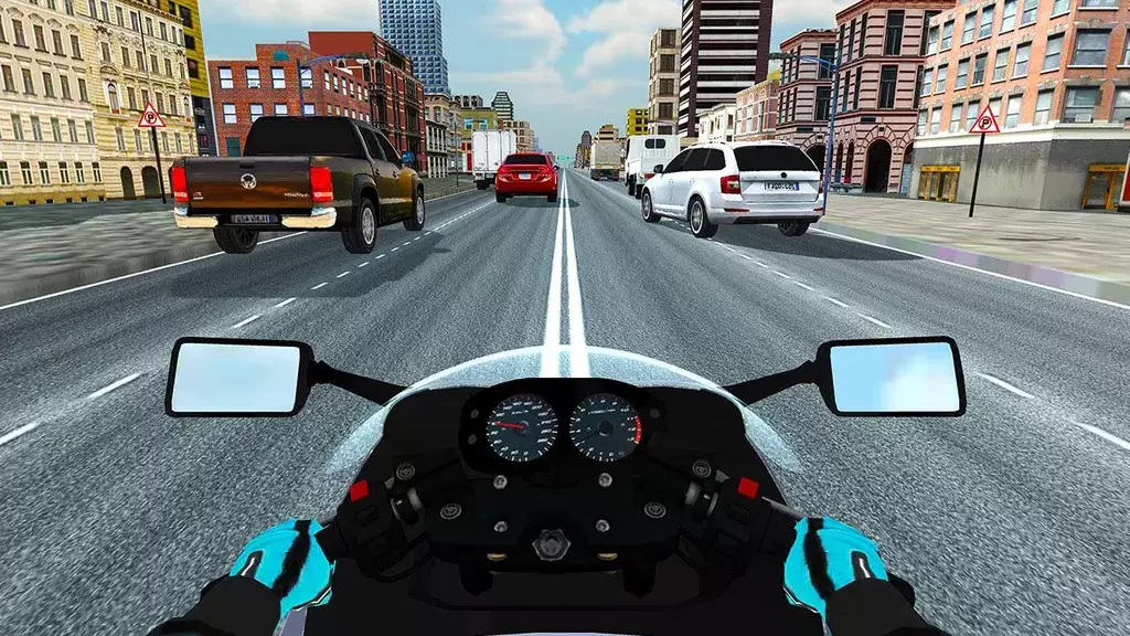 Highway Traffic Rider - 3D Bik ภาพหน้าจอ 1