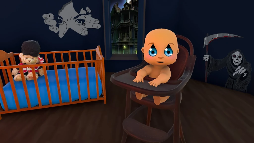 Scary Baby: Haunted House Game ဖန်သားပြင်ဓာတ်ပုံ 2