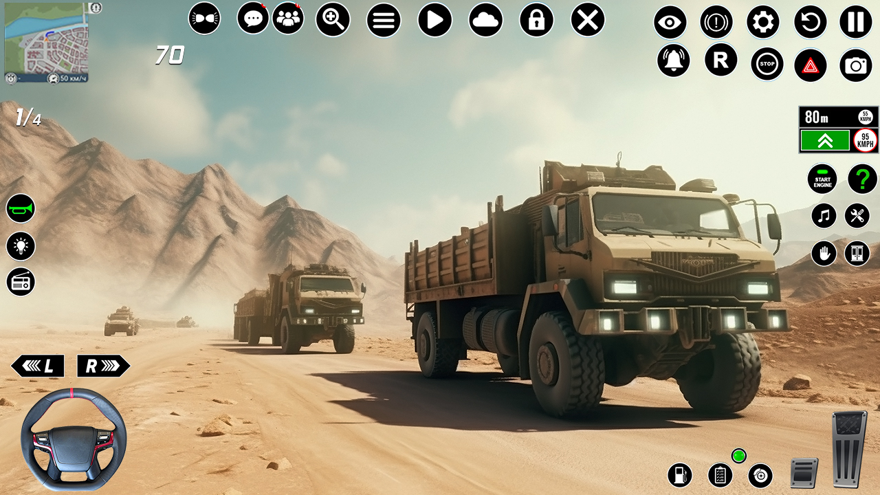 Army Cargo Driver - Truck Game Schermafbeelding 0