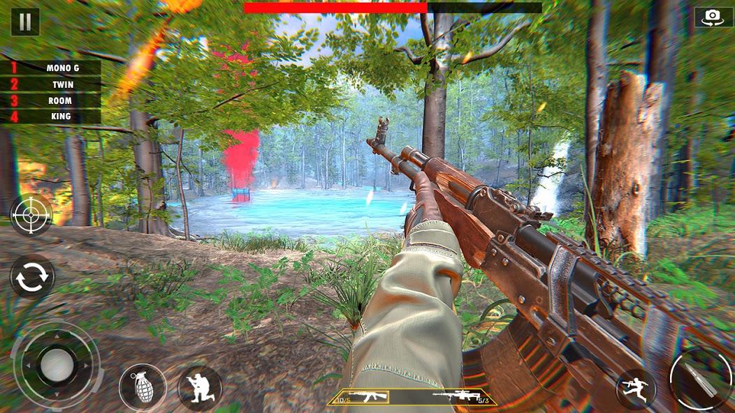 Fps Shooting Games Offline 3D Mod Ảnh chụp màn hình 3