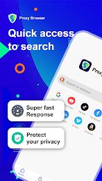 Private VPN - Proxy Browser ภาพหน้าจอ 0