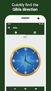 Prayer times: Qibla & Azan Скриншот 3