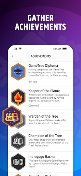 GameTree: LFG & Gamer Friends ภาพหน้าจอ 0