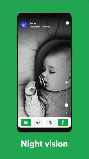 Amy Baby Monitor FREE: Audio & Video Nanny 스크린샷 2