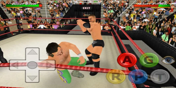 Schermata Wrestling Revolution 3D 1