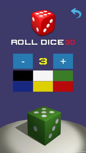 Roll Dice Captura de pantalla 3