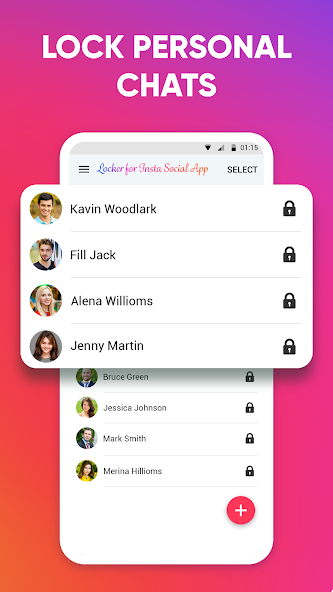 Locker for Insta Social App Mod 스크린샷 2