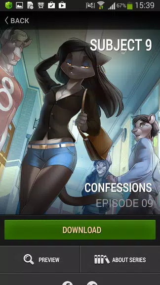 Subject 9 — Motion Furry Comic Tangkapan skrin 2