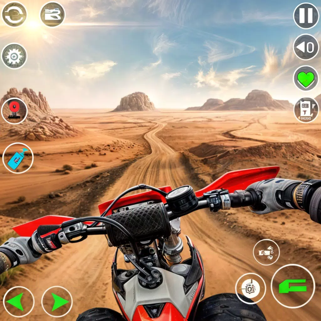 Motocross Dirt Bike Racing 3D Capture d'écran 0