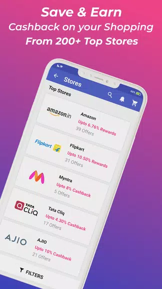 Zingoy: Gift Cards & Cashback Ảnh chụp màn hình 1