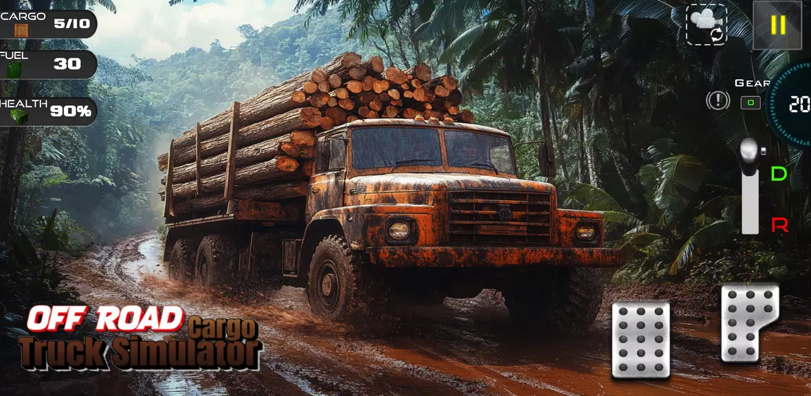 Truck Cargo simulator offroad ภาพหน้าจอ 2