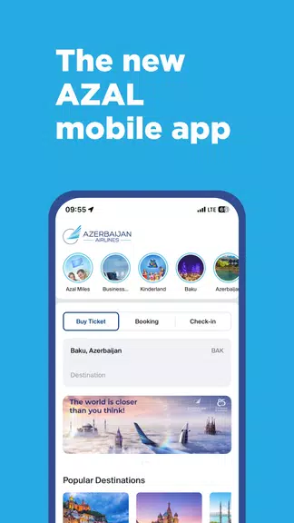 AZAL - Book Flight Ticket Schermafbeelding 0