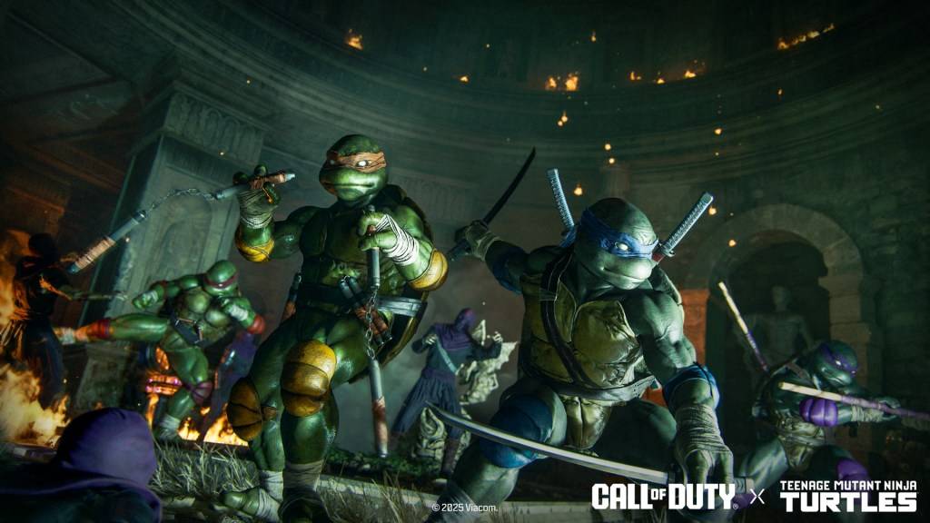 Teenage Mutant Ninja Turtle Operator Skins in Black Ops 6 et Warzone.