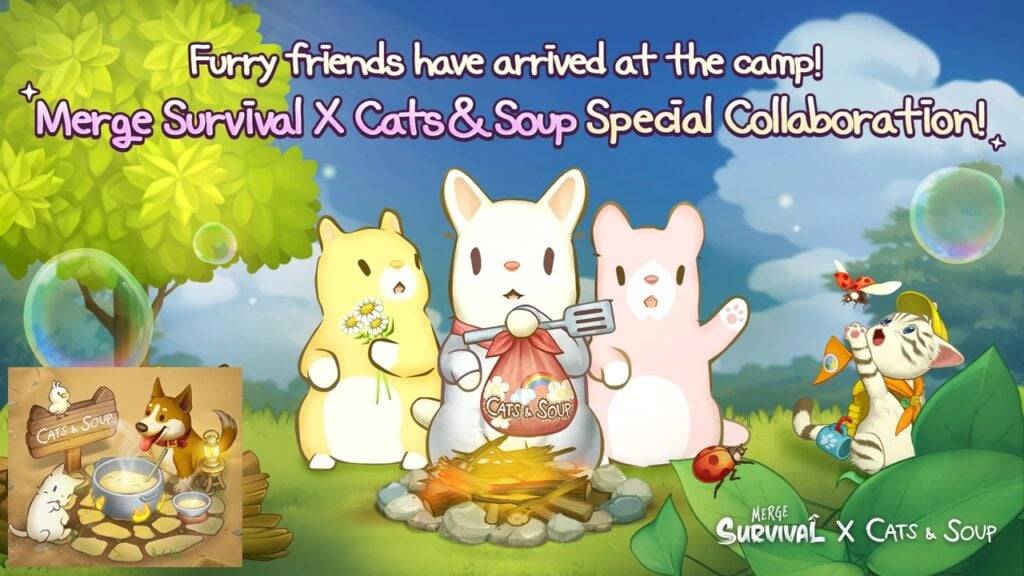 „Scal Survival and Cats & Soup COLLAB: codzienna dawka uroczych kotów!”