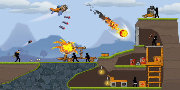 Boom Stick: Bazooka Puzzles Zrzut ekranu 2