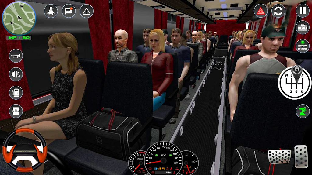 Euro Bus Transport: Bus Games Zrzut ekranu 3