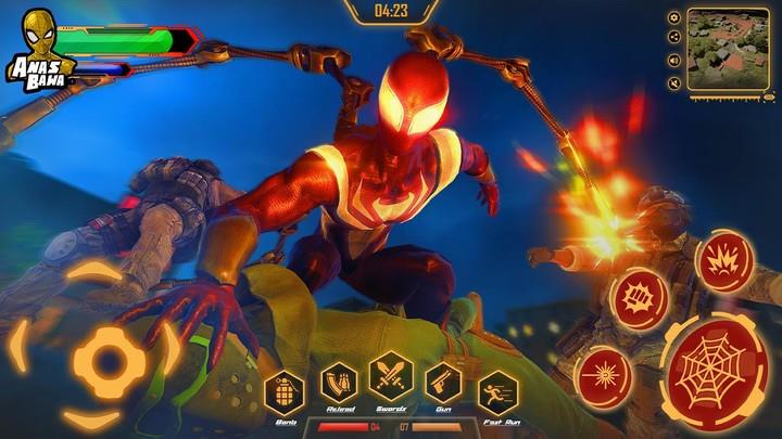 Iron Super Hero - Spider Games Schermafbeelding 0