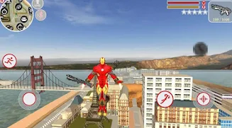 Iron Superhero War - Superhero Games Ekran Görüntüsü 2