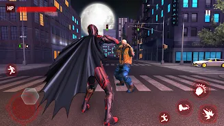 Bat Hero Spider Superhero Game 스크린샷 0