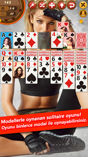 Model Solitaire : Klondike Ảnh chụp màn hình 2