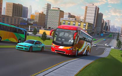 US Coach Bus Driving Game 2024 Schermafbeelding 2