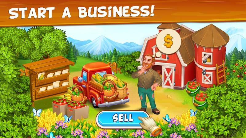 Farm Town - Family Farming Day Screenshot 1