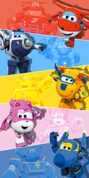 Super Wings : Jett Run Captura de pantalla 0