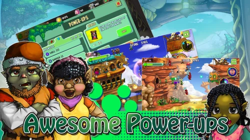 Gnome More War Defense Shooter स्क्रीनशॉट 1