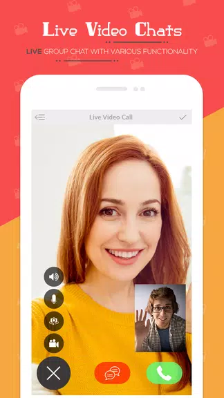 Live Video Chat - Random Video Call with Girls Скриншот 2