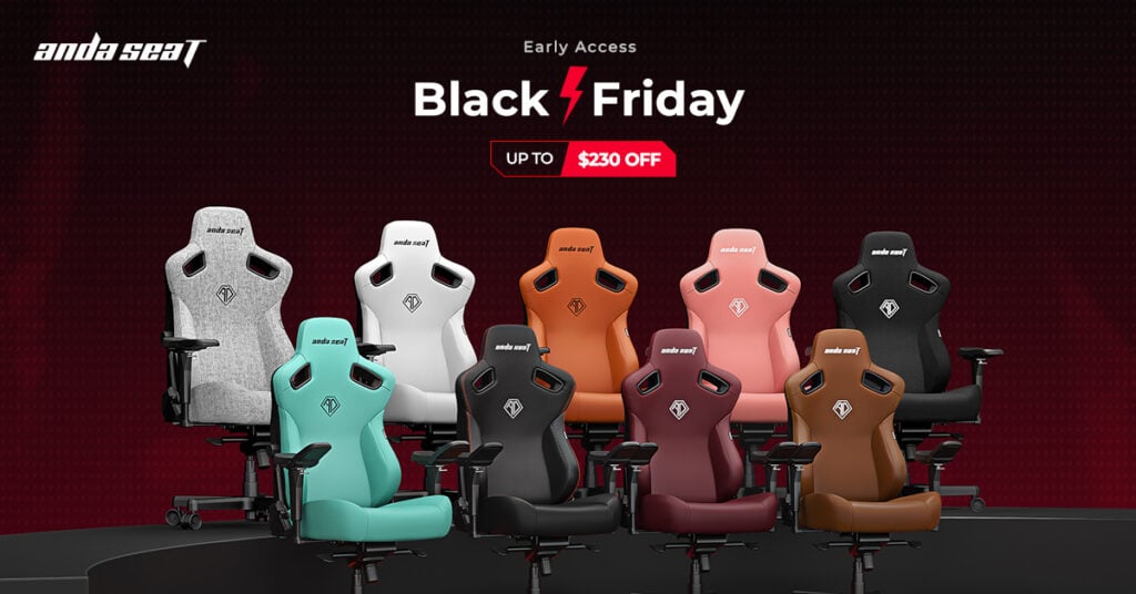 Andaseat diskontiert die X-Air-Serie-Vorbestellungen vor Black Friday stark