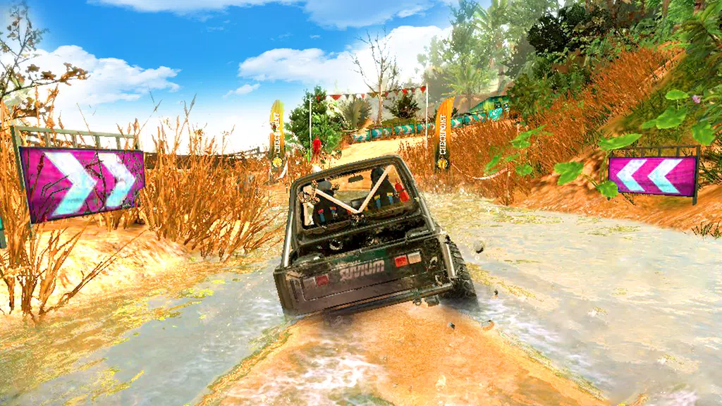 4X4 Offroad SUV Driving Games Schermafbeelding 3