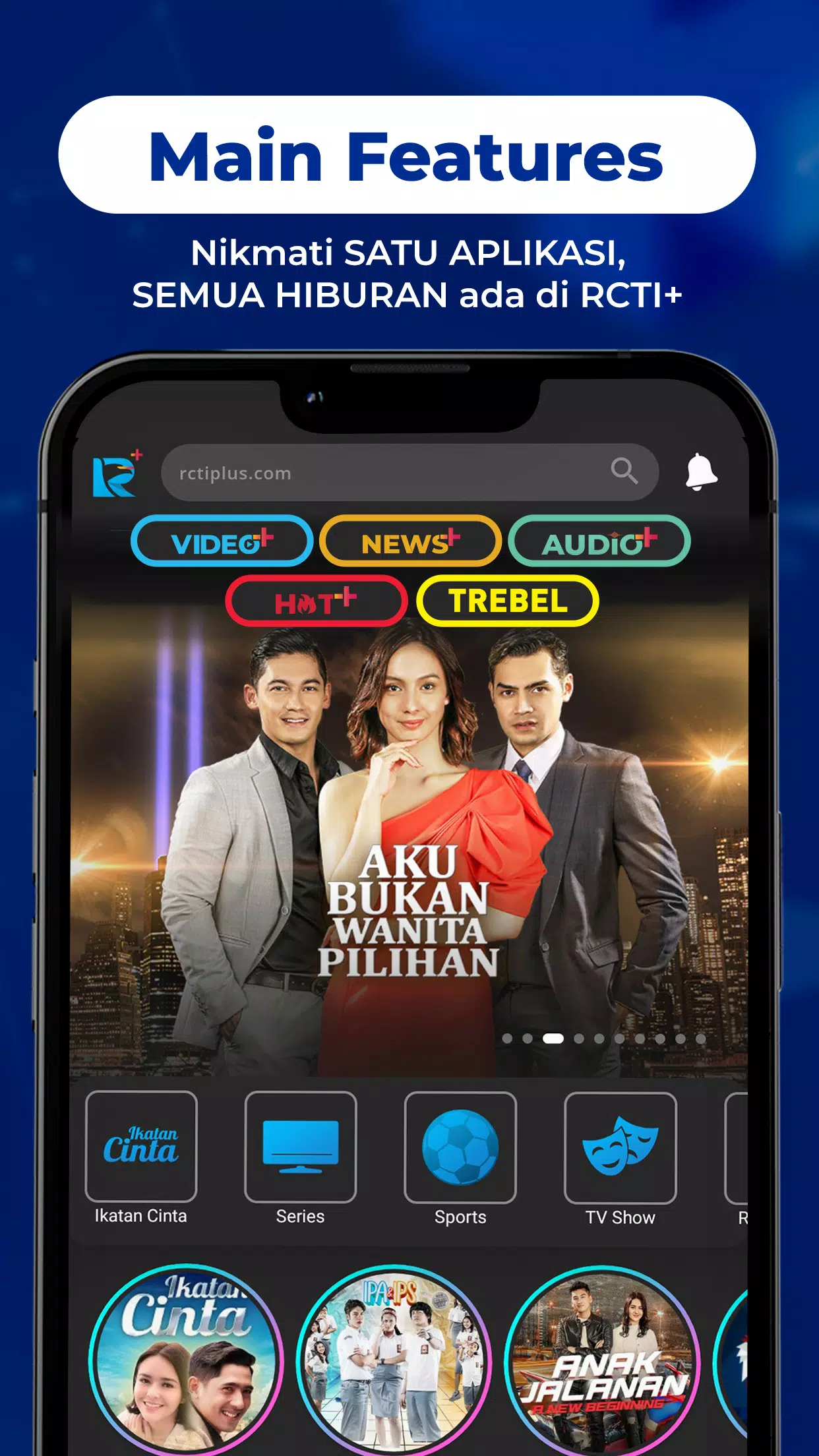 RCTI+ Superapp 螢幕截圖 0