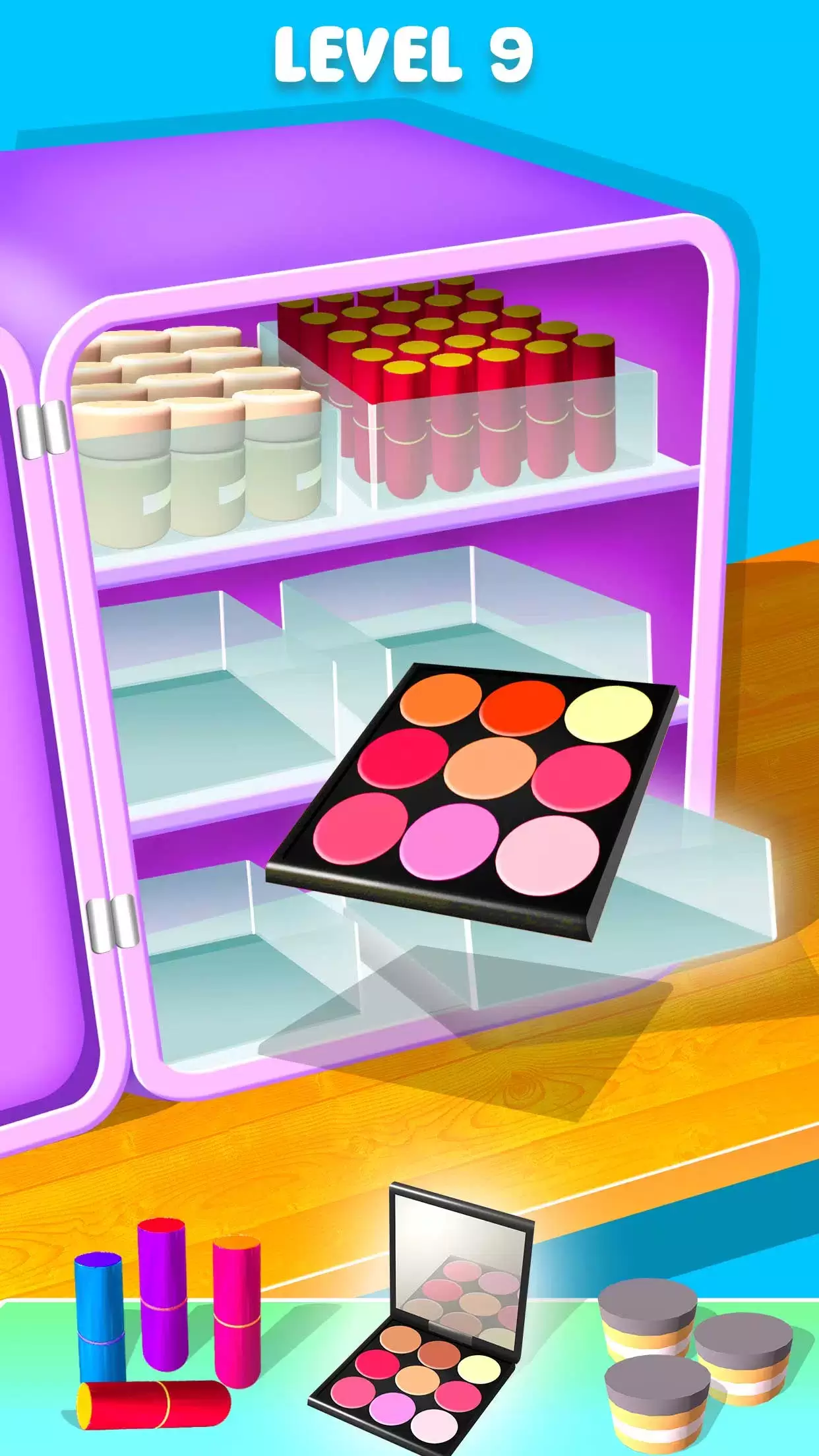 Fill the Makeup Organizer Game ภาพหน้าจอ 3