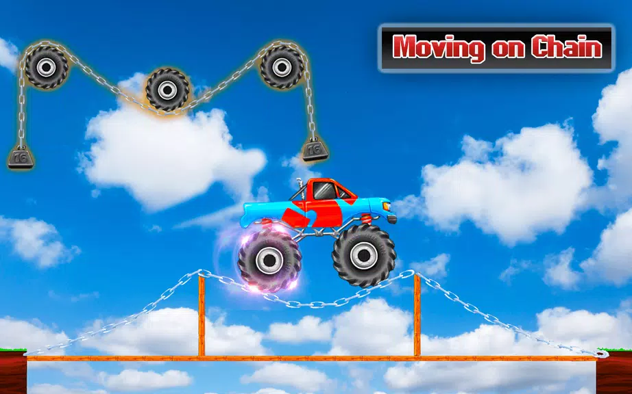 Rope Bridge Racer Car Game スクリーンショット 1