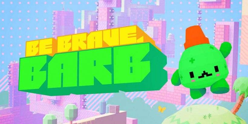 Be Brave, Barb is an upcoming platformer that encourages you to battle against what literally and figuratively brings you down