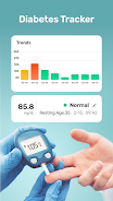 Blood Sugar Diary ဖန်သားပြင်ဓာတ်ပုံ 1