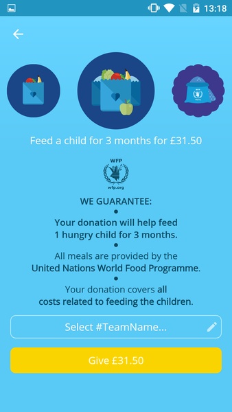 ShareTheMeal Capture d'écran 2