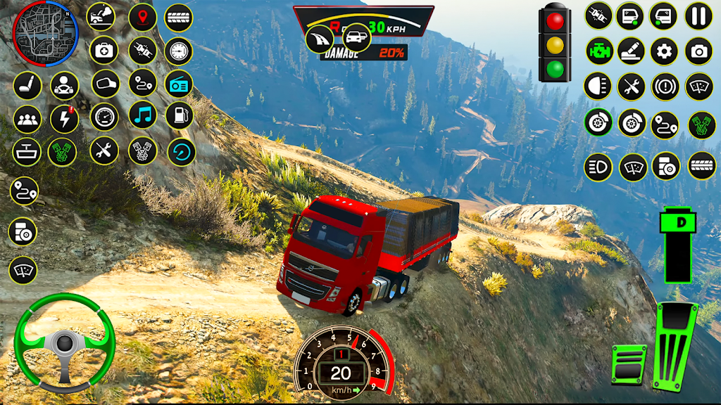 Real Cargo Truck Driving Games 螢幕截圖 1