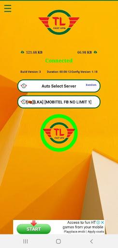 TL FAST VPN (MOD) ဖန်သားပြင်ဓာတ်ပုံ 1