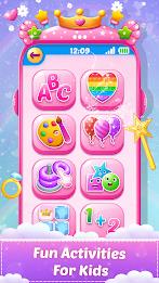 Princess Baby Phone Kids Game Screenshot 0