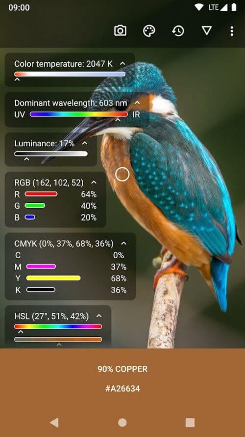 Schermata Color Picker Mod 1